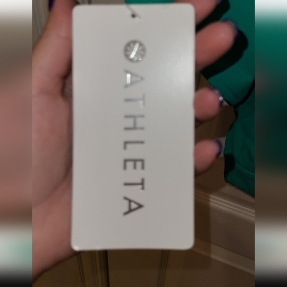 Athleta Scoop Neck Swimsuit size LP NWT - Picture 4 of 6